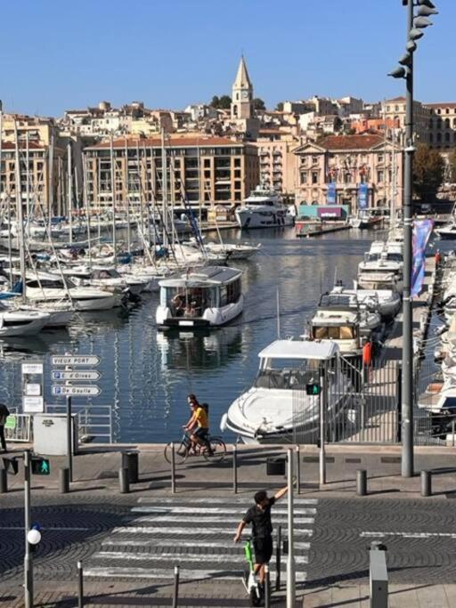 Apartmán T4 Marseille Vue Imprenable Sur Vieux Port Exteriér fotografie