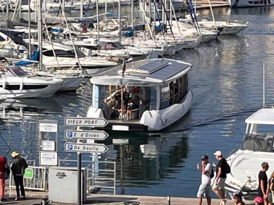 Apartmán T4 Marseille Vue Imprenable Sur Vieux Port Exteriér fotografie